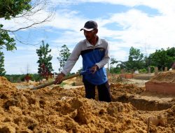 Lahan Pemakaman Pasien Covid-19 Pekanbaru Sisa Setengah Hektar